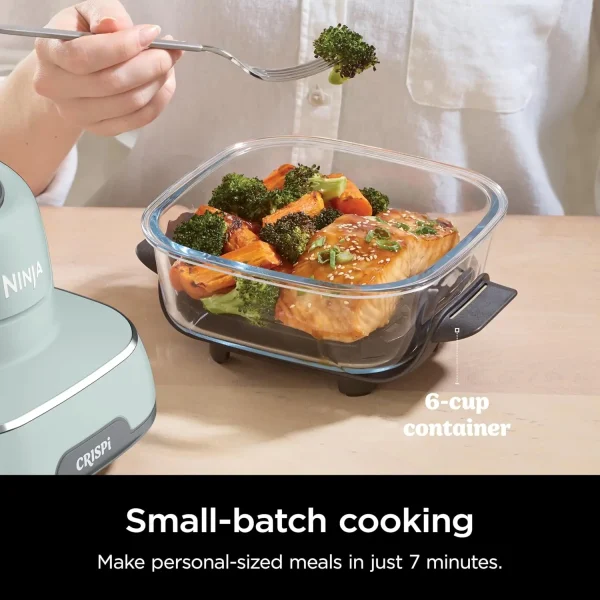 Crispi Air Fryer, Microwave, Freezer & Dishwasher Safe, Non Toxic Glass ...